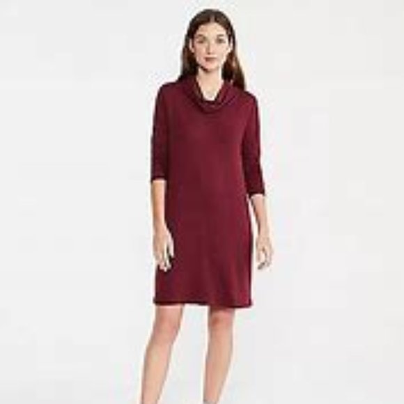 Lou & Grey Signaturesoft Cowl Neck Dress S - Picture 1 of 8